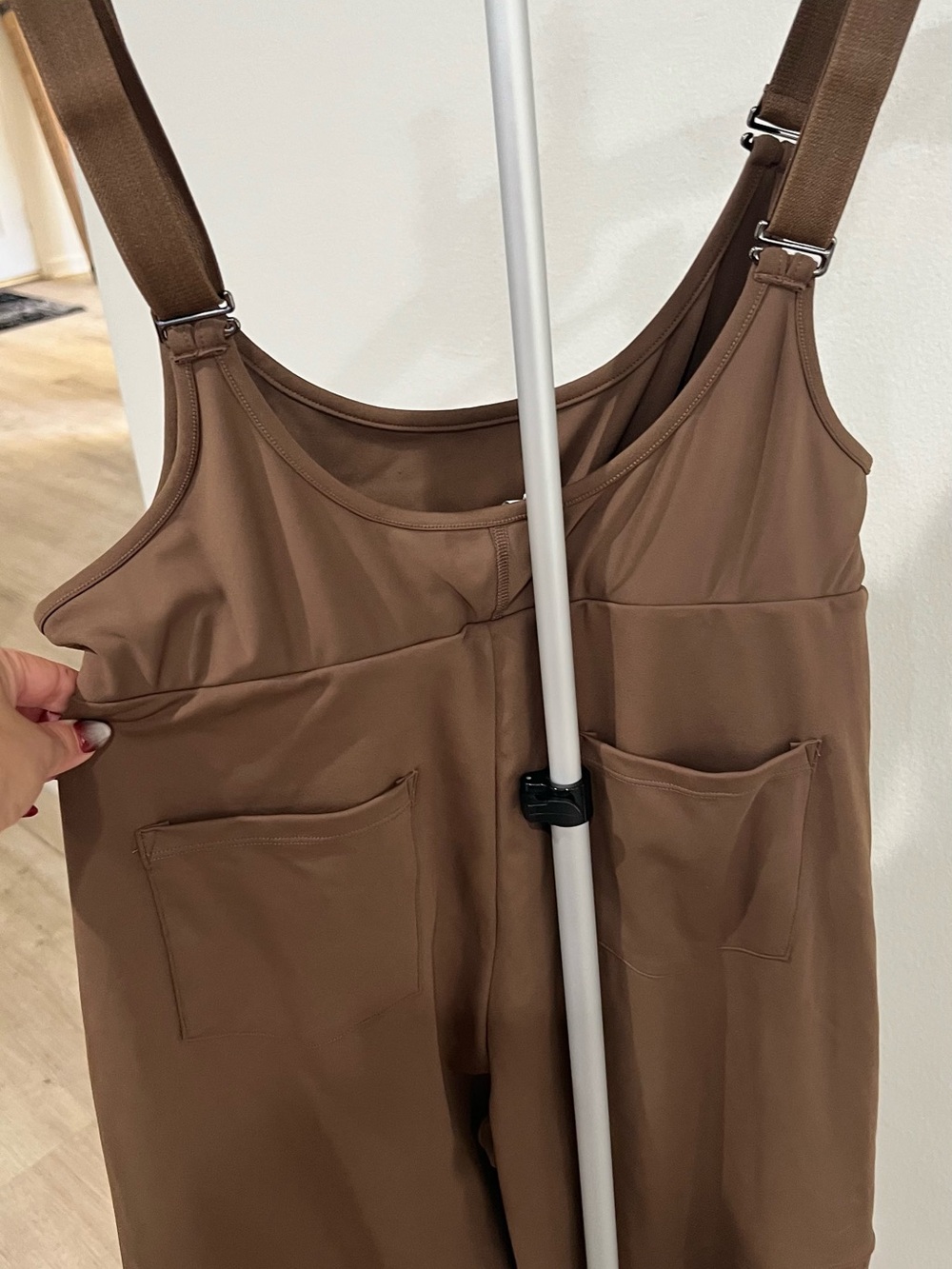 Halara knew no tags. Women’s Wide-Leg Jumpsuit in Brown M - Picture 9 of 11